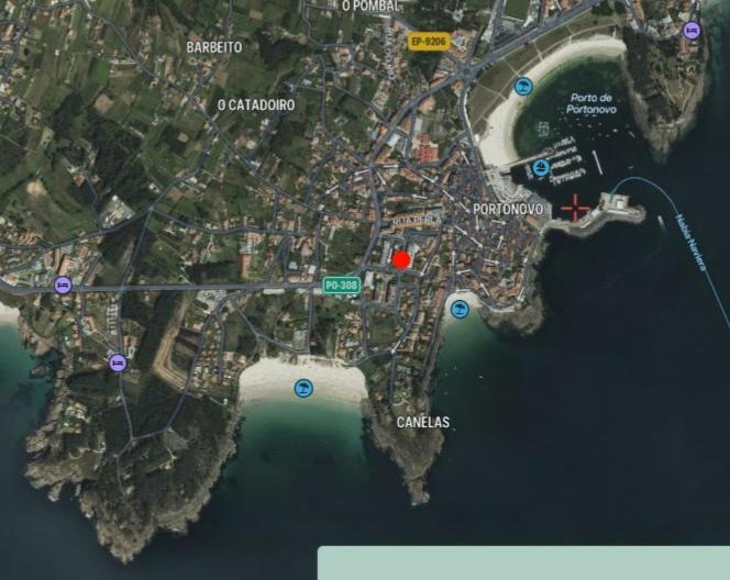 K-Nelas Home Muy Cerca De La Playa Y Del Centro Sanxenxo Dış mekan fotoğraf